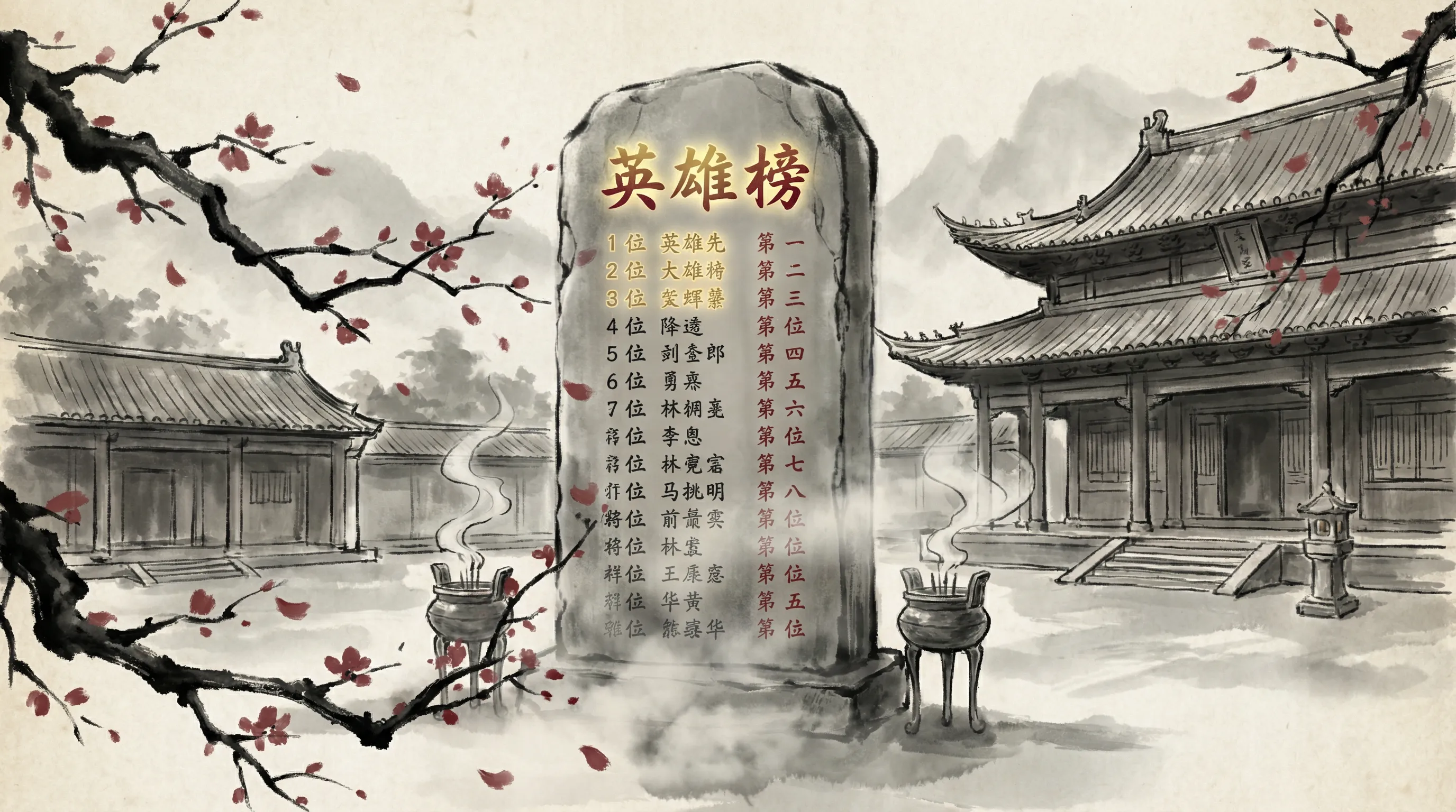 英雄榜上斗地主高手排名