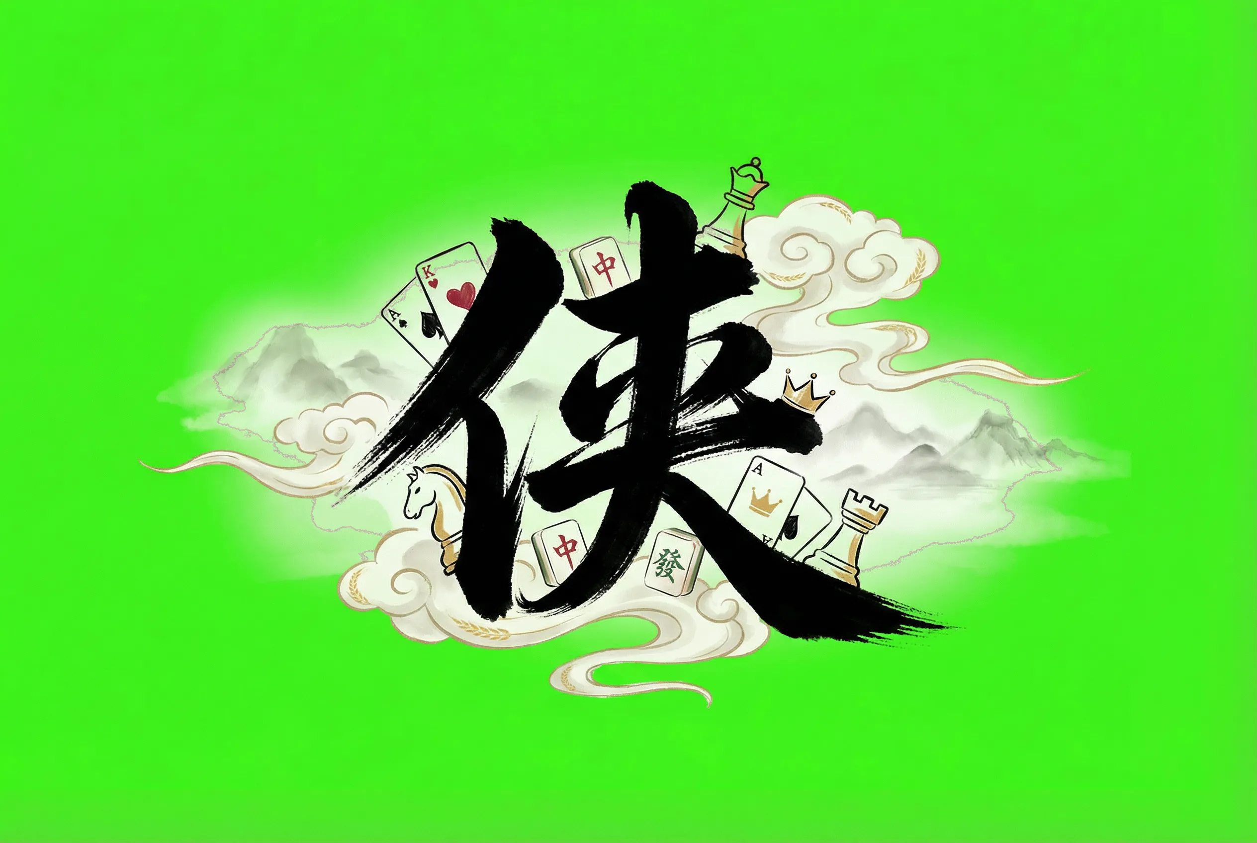 84棋牌标志